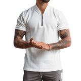 Polo Shirts Summer Polo Shirt Men's Short-Sleeved Men's T-shirt Casual Tight