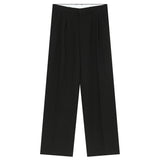 Men Suit Pants  Men's |Loose Drooping Suit Pants