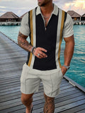 Polo Shirts Men's Polo Shirt Short Sleeve Suit