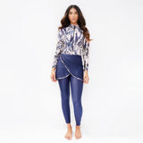 Burkini Muslim Swimwear Printed Swimsuit