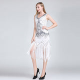 The Great Gatsby Daisy Dress Vintage Women's Sequined Dress Bridesmaid Dress