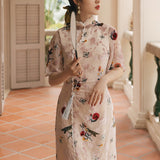 Women cottagecore Dress Vintage Summer Dress