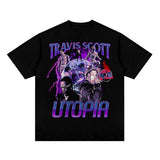 Juice WRLD T Shirt 2Pac Kanye West Justin Bieber Travis Scottasapt T-shirt Hip Hop