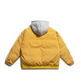 Man Fall Winter Outfis Winter Hooded Cotton-Padded Jacket Hip Hop Loose Versatile Casual Coat