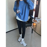 Women's Black Stretch Leggings Women's Outer Wear Autumn and Winter