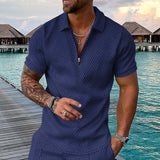 Polo Shirts Polo Lapel Casual Short Sleeve Summer T-shirt