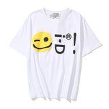 Spring and Summer ThreeDimensional Printing Loose Casual Men and Women Couple ShortSleeved Tshirt Justin Drew