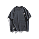Man Summer T Shirt off-Shoulder Half Sleeve