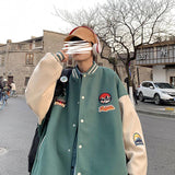 Varsity Jacket for Men Baseball Jackets Baseball Uniform Loose Casual Fashionable  Jacket