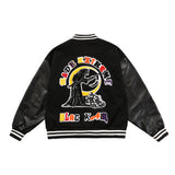 Letterman Jacket Outfit Senior Jackets Varsity Baseball Coat Men's Baseball Uniform