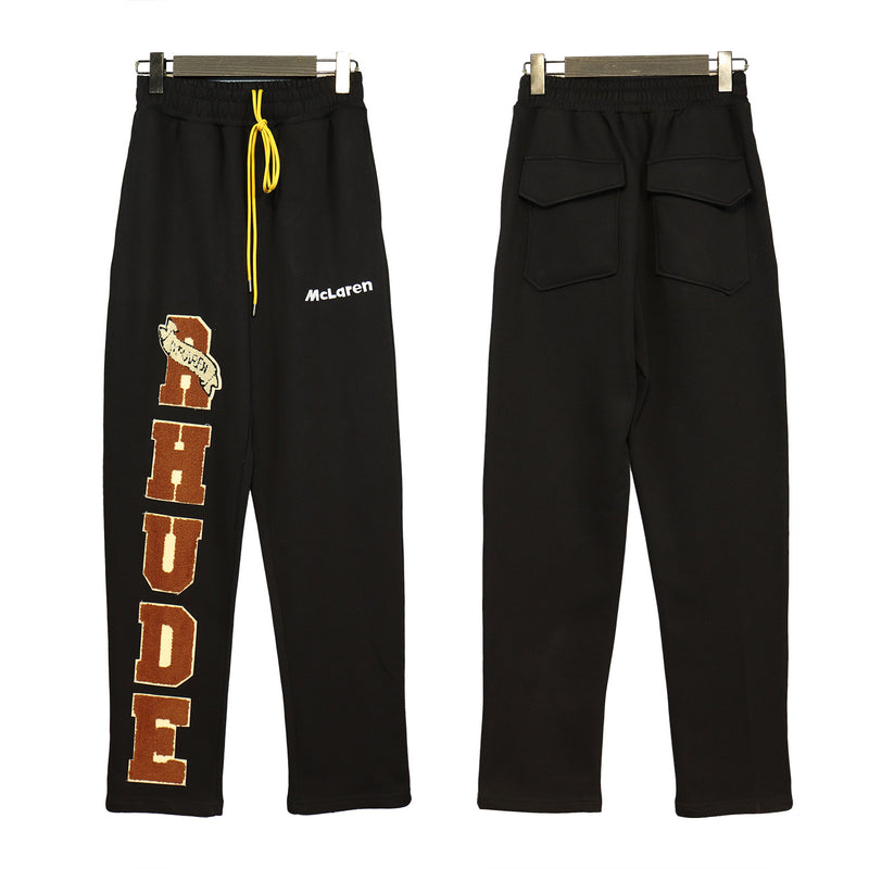 Rhude Pant Fall Winter Men Loose Casual