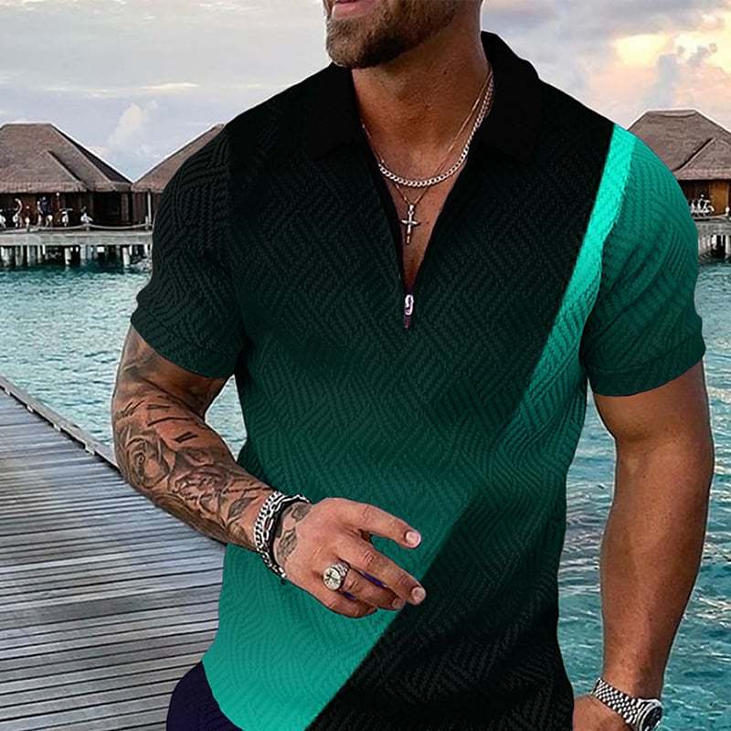 Polo Shirts Men's Polo Shirt Short Sleeve T-shirt Top