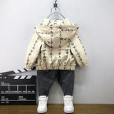 Toddler Boys Jackets Boy's Spring Coat Children's Clothing Casual Hooded Top