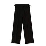 Men Suit Pants Men's Clothing Summer Leisure Straight Trousers