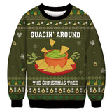 Black Christmas Sweater 3D Printed Christmas Funny Pattern Hooded Sweater