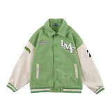 Letterman Jacket Outfit Senior Jackets Varsity Baseball Coat Ball Uniform Coat Men's Jacket