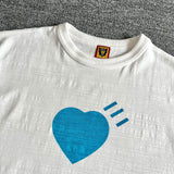 Human Made T-Shirt Love Coffee Slub Cotton Loose Couple T-Shirt