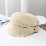 Straw Hat Outdoor Sun Hat Sun Protection Octagonal Cap