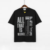 Cavempt Ce Life Cav @ Empt 3M Reflective Printing Male and Female Couple Short Sleeve