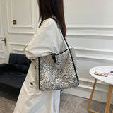 The Teacher Tote Women's Bag Large Capacity Commuter Tote Casual Plaid Handbag
