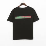 Cavempt Ce Life Cav Rainbow Bar Color Pull Print Men's and Women's T-shirt Short Sleeve