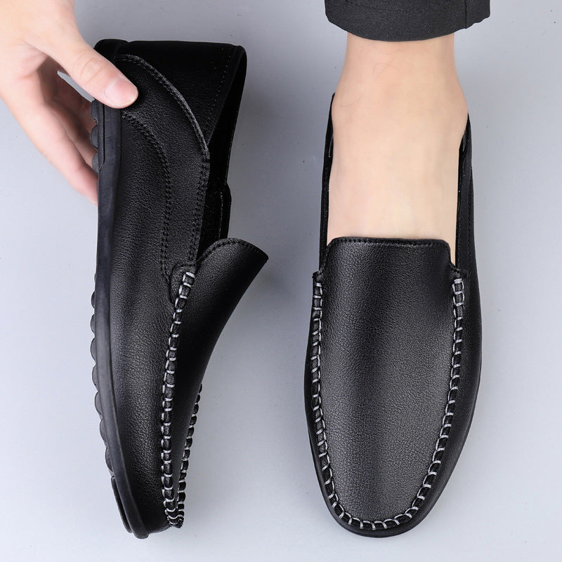 Loafers for Men Spring Low Top Loafers Casual round Toe Men's Casual Shoes Loafers