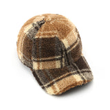 Vintage Check Baseball Cap