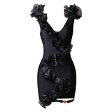 Women Bodycon Dress Shein Mesh Bandage Dress Sexy Dres