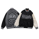 Letterman Jacket Outfit Senior Jackets Varsity Baseball Coat Men's Loose Jacket Jacket