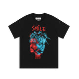 Vlone Summer Printed Loose ShortSleeved Tshirt