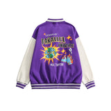 Letterman Jacket Outfit Senior Jackets Varsity Baseball Coat Printed Baseball Uniform Men's Jacket Coat