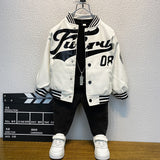 Toddler Boys Jackets Boy's Leather Jacket Coat Spring and Autumn Children