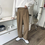 Men Suit Pants plus Size All-Matching Loose Casual Drape