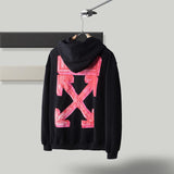 Off White Hoodie Plus Size Casual and Comfortable Sweater Women Cotton Owt