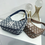 Yankees Printed Handbag Trendy One-Shoulder Bag