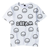 Dreamwastaken Novelty Hoodies Dream Merch Shirt 3D Printed Casual Fashion Short Sleeve T-shirt