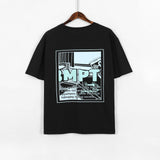 Cavempt Ce Printing Male and Female Couple Short Sleeve