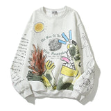 Kanye West Sunday Service Sweatshirt Men'S And Women'S Pullover Fleece-Lined Crew Neck Sweater
