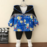 Toddler Boys Jackets Children Ultraman Coat Spider-Man Boy