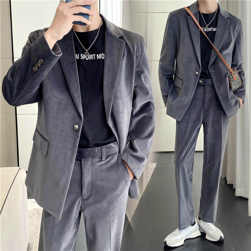Seersucker Suit Two-Piece Suit