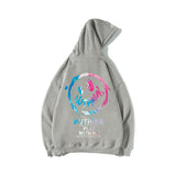 Smiley Face Hoodie Hooded Sweater Men Graffiti Coat Hoodie