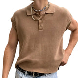 Polo Shirts Spring/Summer Knitwear Men's Polo Top
