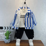 Toddler Boys Jackets Children's Clothing Boys' Striped Jacket Spring and Autumn