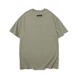 Fog Essentials Tshirts Fear Of God Fog High Street Colorful Reflective T-shirt Male and Female Couples Wear Casual