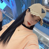 Vintage Check Baseball Cap