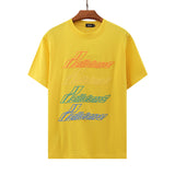 We11done T Shirt Summer Letter Loose Casual Men's and Women's round Neck Short Sleeve