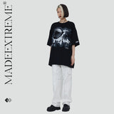 Blackair T Shirt Vintage Black, Short Sleeve Kanye Printed T-shirt