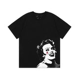 Vlone Die Loose Male and Female Large Size Retro Couple Short Sleeve Tshirt