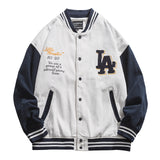 Letterman Jacket Outfit Senior Jackets Varsity Baseball Coat Men's Spring Loose Casual Jacket Men's