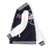 Yankee Letterman Jacket Outfit Senior Jackets Varsity Baseball College Coat Spring and Autumn Baseball Uniform Casual Jacket Jacket